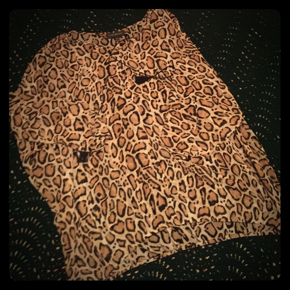 Cheetah Print Top by Lane Bryant