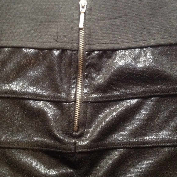 G by Guess Metallic Mini Skirt - Picture 3 of 4