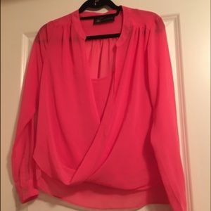 Pink blouse kardashian Kollection