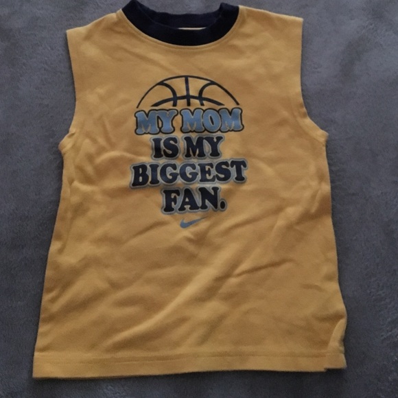 Nike 2T sleeveless shirt my mom is my biggest fan - Picture 1 of 4