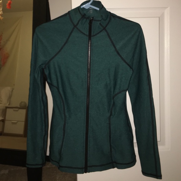 Athletic teal jacket
