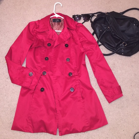 Red Trench Coat