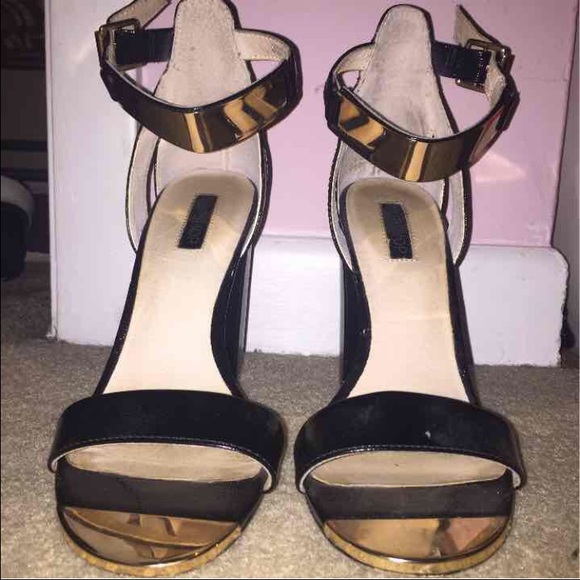 Top shop Gold Plated Heels