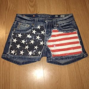 Jean shorts