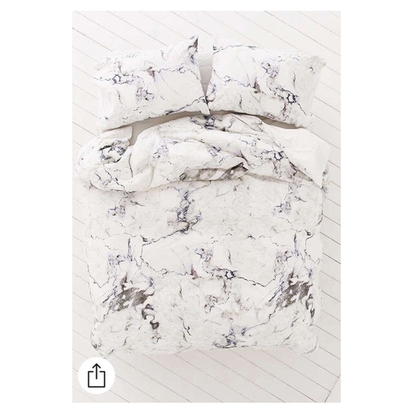 Marble Duvet Cover 86"l x 86"h
