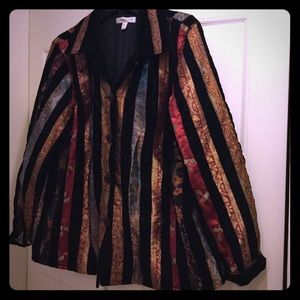 Coldwater Creek Brocade Jacket