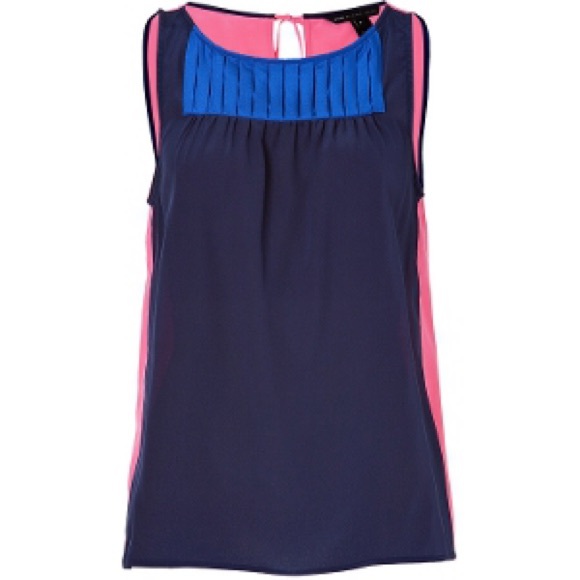 Marc by Marc Jacobs Tops - Marc by Marc Jacobs silk tank contrast colors