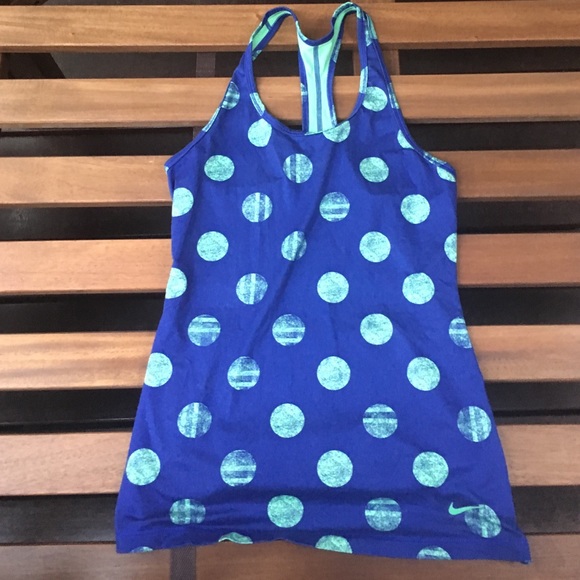 Polka dot Nike tank