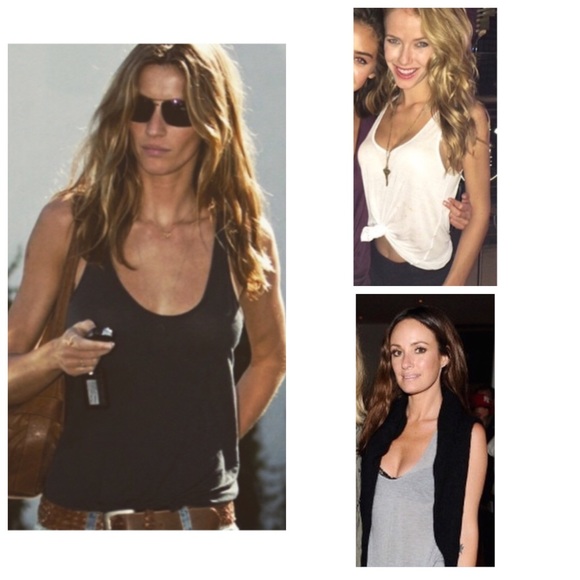 [LAST 1] • State & Manor Charcoal Sheer Tank - Picture 4 of 4