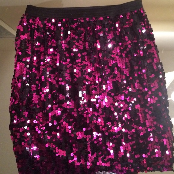 Sequin mini skirt