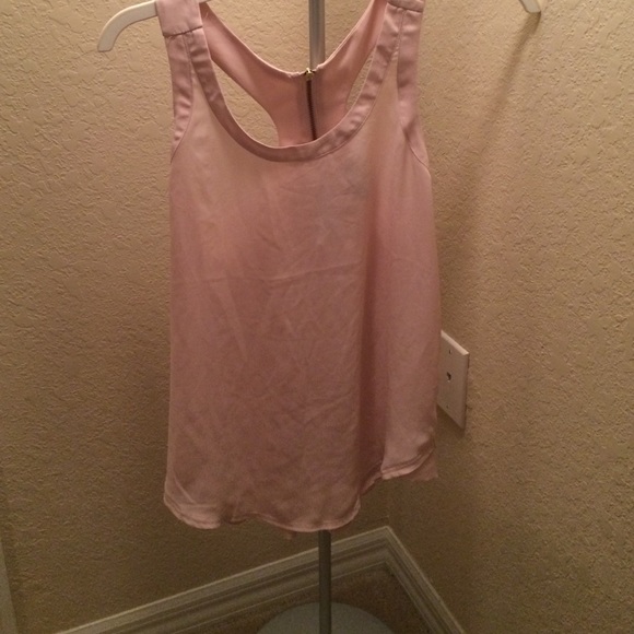 Pink dressy tank top