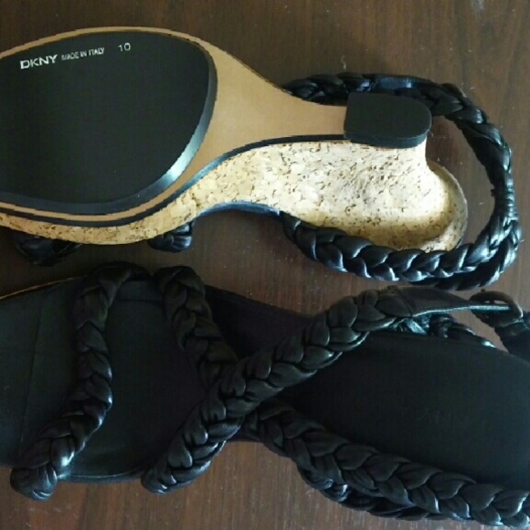 DKNY Wedges Made in Italy - Picture 1 of 1