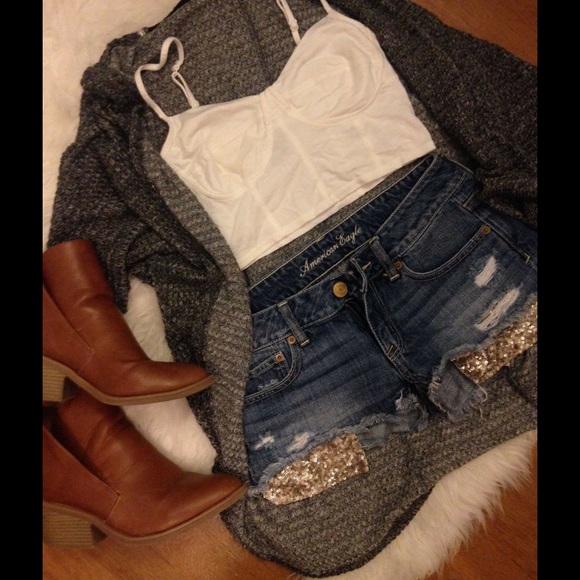 ✨Glitter Pocket Shorts ✨