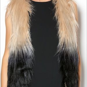 OMBRÉ FUR VEST