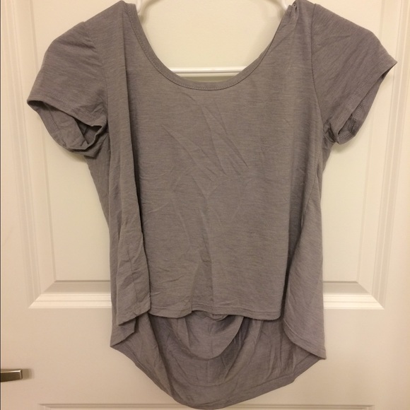 Low back t shirt