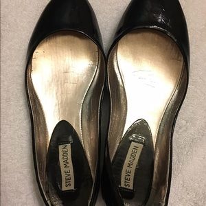 STEVE MADDEN BLACK FLATS