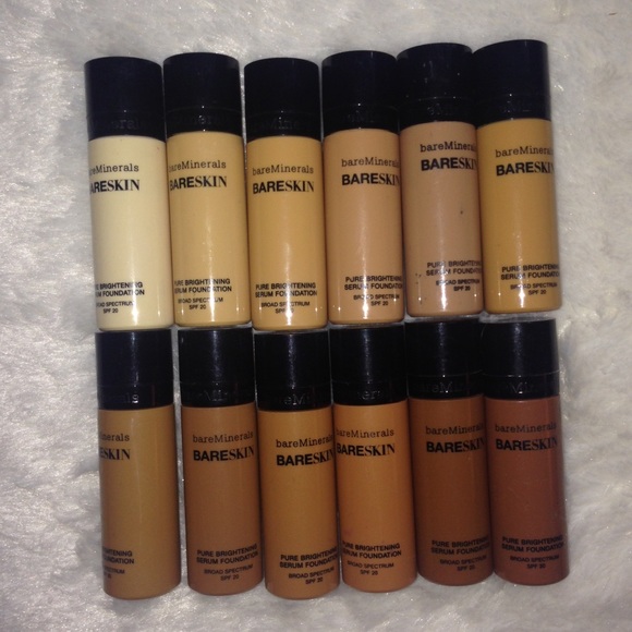Bare Minerals BareSkin Liquid Foundations