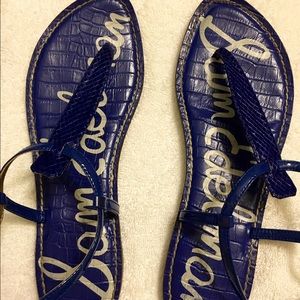 SAM EDELMAN GIGI SANDALS BLUE