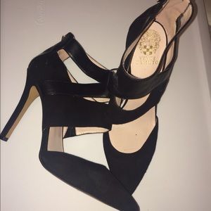 Black, timeless and sexy designer heels