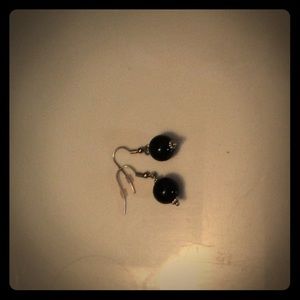 Black earrings