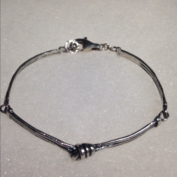 Silpada love knot bracelet