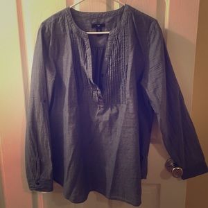 Gap Chambray Top