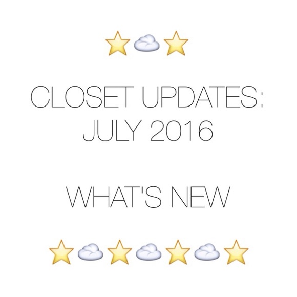 CLOSET UPDATES