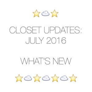 CLOSET UPDATES