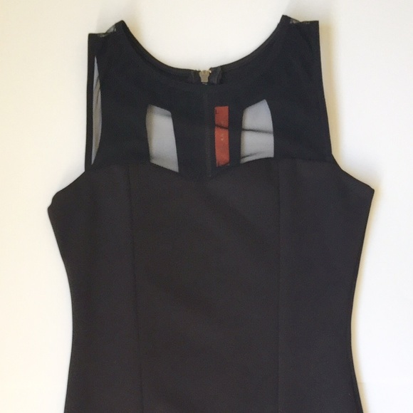 Mesh Cut-out Dress - Picture 2 of 3