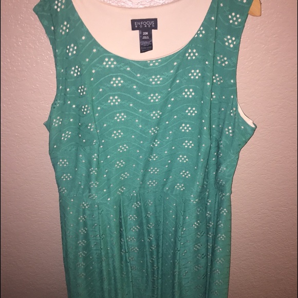 Eyelet dress