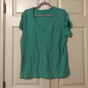 Gap light green v-neck