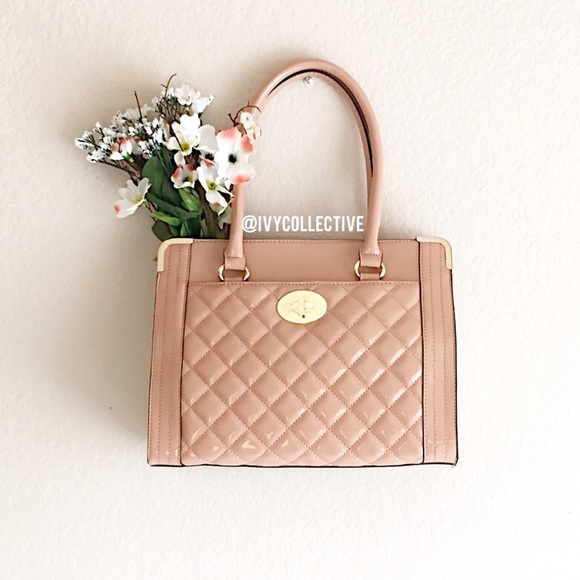 Handbags - PM Editor Pick | Blush Quilted Satchel