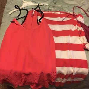 Shirts barely touched