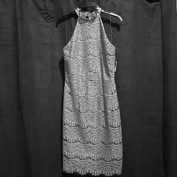 Lace Platinum  dress