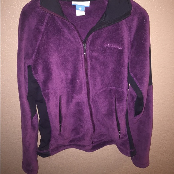 Columbia outerwear purple jacket