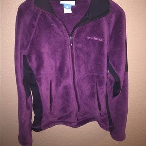 Columbia outerwear purple jacket