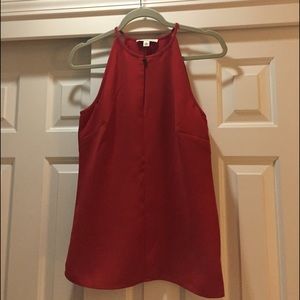 Banana Republic red top