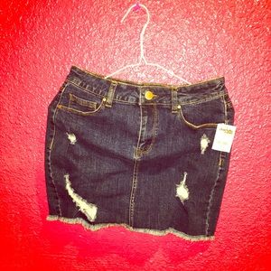 Denim skirt