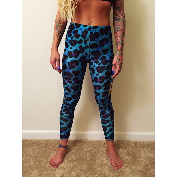 Never worn iron fist athletic leopard leggings