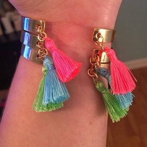 Lilly Pulitzer Jewelry - Lilly Pulitzer Gold Fringe Tassel Bracelets Set Lilly Pulitzer Jewelry - Lilly Pulitzer Gold Fringe Tassel Bracelets Set