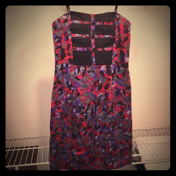 Strapless BCBG cocktail dress NWT