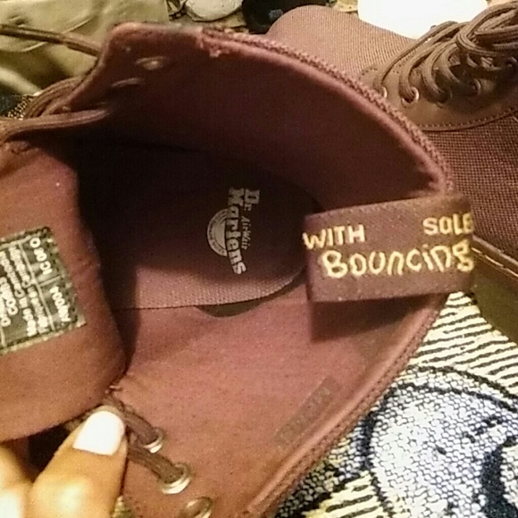 Dr martens burgundy boots - Picture 3 of 4