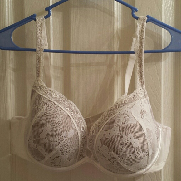 Lane Bryant Cacique 40C Lace Plunge Bra