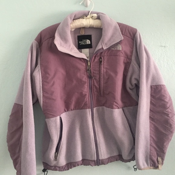 (SOLD) light purple north face jacket