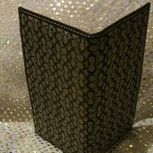 Coach checkbook holder