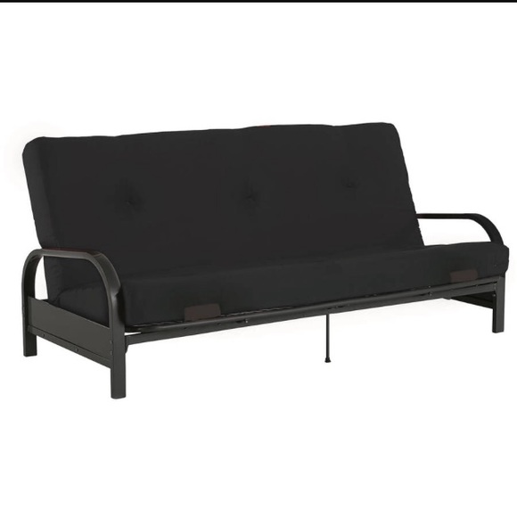 Metal Black Futon