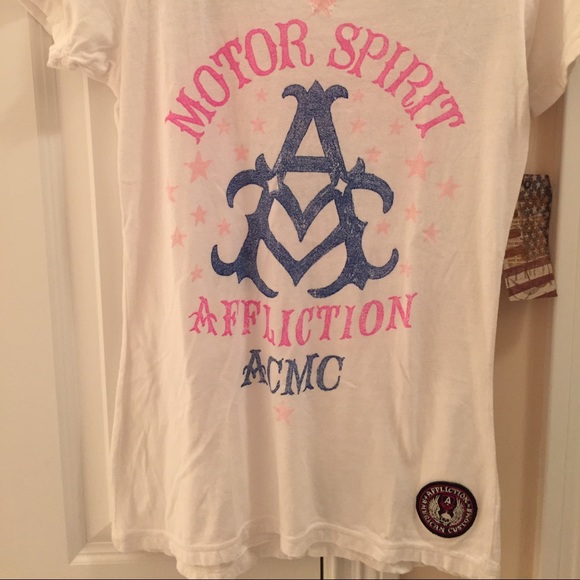 SOLD. Affliction American customs tee - Picture 2 of 3