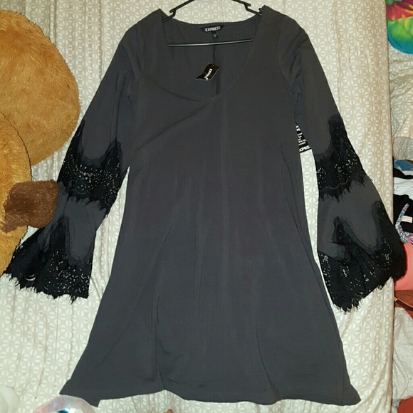 Pretty express dress size large! FINAL SALE PRICE - Picture 1 of 2