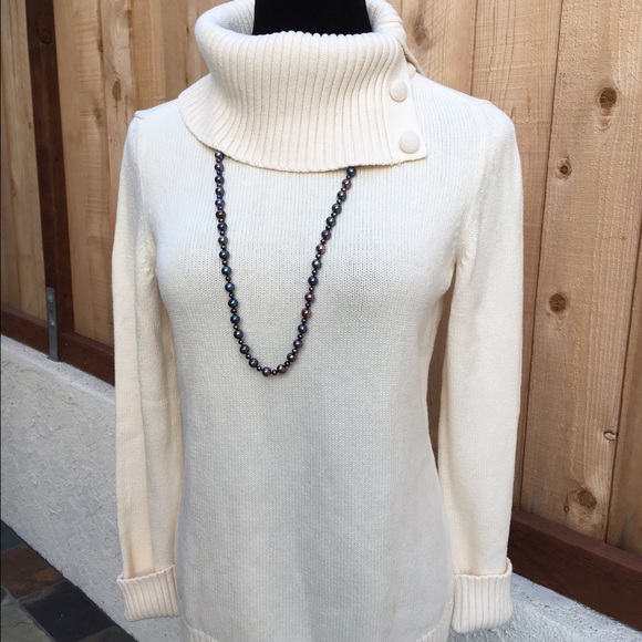 Banana Republic Sweaters - Button Up Cowl Neck Sweater