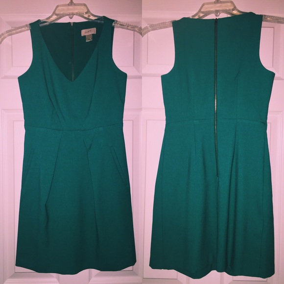 LOFT Turquoise Dress